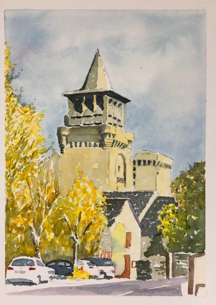 Sainte-Radegonde : la tour